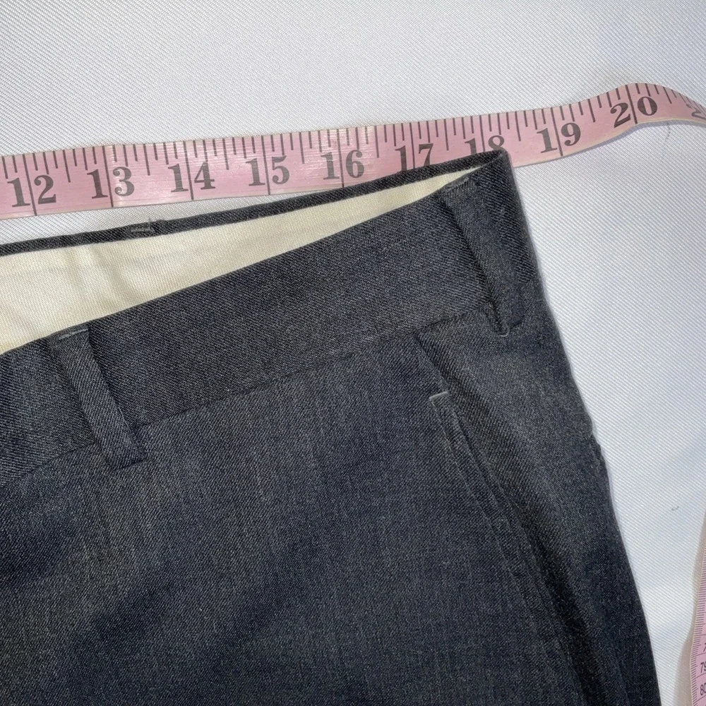 Men's 100% Wool Suit Savile Row Macys‎ Jacket 42 Long Waist 36 X29 Gray